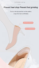 DIAFEBWANGHH4 Pairs Heel Pads Heel Grips Gel Heel Pads,Heel Inserts Gel Heel Cushion Inserts Blister Prevention,Silicone Heel Protector Large Inserts Shoes Cushion 4D,Stickers Heels (4) — 6