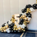 Awenztech 122pcs Metallic Gold Latex Balloons in 18 12 10 5 inches — 7
