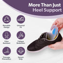 BraceAbility Heel Spur Cups | Medical-Grade Silicone Plantar Fasciitis Insole Cushion Pads, Gel Foot Orthotic & Shoe Insert Protectors (Pair - Large) — 7