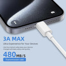 USB to USB C Cable, USB A to USB C Cable 3FT+6FT for iPhone 18 Charger Cord photo 5