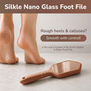 SILKLE Nano Glass Foot File - Foot Callus Remover for Feet & Foot Scrubber - Brown — 2