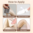 12 Pcs Heel Grips Liners & 4 Pcs Foot Cushion Pads for Women Loose Shoes — 7