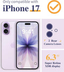 GVIEWIN for iPhone 17 Case Floral Clear Slim Women — 2