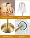 Cordless Touch Table Lamp, Classic Edition Rechargeable Small Desk Lamp — 6