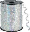 BEISHIDA 500 Yards Silver Ribbon Curling Crimped, Balloon String Shiny Metallic Roll for Gift Wrapping Ribbon for Birthday Party Festival Art Craft Decor Florist Flowers Decoration | 500Y-Silver — 1