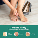 Gel Blister Hydrocolloid Bandages - Welnove 21ct Blister Cushions (Bunion Pack) - Blister Bandages for Heel, Toe & Foot - Blister Pads for Prevention & Recovery - Water Resistant | 21 Count — 3
