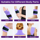 Wrist Ice Pack Wrap for Carpal Tunnel, Gel Ice Packs for Injuries Reusable - Purple — 5