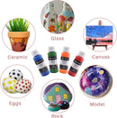 Artecho Acrylic Paint Set 48 Colors 2oz/59ml with 12 Brushes, Art Supplies — 5