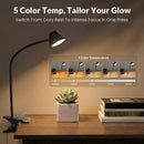 LEPOWER Clip on Light, Reading Lights for Books in Bed, 400LM, RG0 Eye-Care — 4