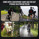 1-2 Bike Cover Waterproof Outdoor, Heavy Duty 210D Oxford Bicycle Cover — 7
