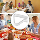 24 Pieces Transparent Clear Tablecloth Clips, Plastic Table Cloth Clips，Windproof Table Cover Holder Clamps，Table Cloth Holder for Christmas Home Wedding Party Indoor Outdoor Camping Picnic(24, Small) — 7