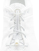 Lock Laces | Elastic No Tie Shoelaces | Solid White — 2