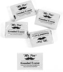 Mr. Pen- Kneaded Erasers, 0.9" x 1.18", 4 Pack, White | 4 Pack, 1.18" x 0.9" — 7