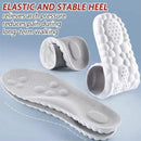 2 Pairs 4D Cloud Technology Insole - Super Soft Comfort Insoles, Soft Foot Protection Cloud Feeling Insole, U-Shape Memory Foam Insoles (Black, Men: US 8-11) — 3