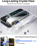 HOOMIL Case for iPhone 16 Pro Max 6.9-Inch, Non-Yellowing, Drop Protection, Anti-Scratch Transparent Hard Back Phone Cover - Crystal Clear — 3