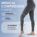 ABSOLUTE SUPPORT Women Compression Leggings 20-30mmHg, Gray, Large | Grey — 2