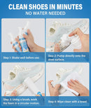 Shoe Cleaner, No-Rinse Deep-Cleaning Foam, Revives White Sneaker Fast — 5