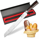 imarku Bread Knife,10 In German Professional Homemade Bread Slicing Knife — 1