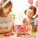 NEXBOX Girls Crafts Jewelry Making Kit for Toddlers - Pop Beads Toys Sets for Little Kids Age 3 4 5 6 Year Old,… — 7