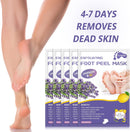 Foot Peeling Mask (5 Pack) Exfoliant for Peeling Off Calluses, Natural Exfoliator for Dry Dead Skin, Callus, Repair Rough Heels Soft Smooth Touch — 5