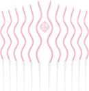 PHD CAKE 24-Count Pearl Pink Spiral Long Thin Birthday Candles, Cake Candles, Birthday Parties, Wedding Decorations, Party Candles — 4