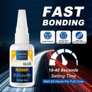 Rubber Glue 100g, Clear Super Glue for Rubber, RC Tires, Seals, Gaskets — 6