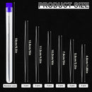 18 Pcs Collapsible Beading Needles for Seed Beads, Big Eye Beading Needle for Jewelry Making with Bottle — 2