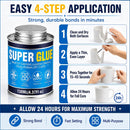 Super Glue with Brush 130ml, All Purpose Clear Strong Adhesive Waterproof Instant Glue Gel for Wood Ceramic Glass… — 7