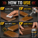 Contact Cement Adhesive with Brush, 4.16 oz Neoprene Glue for Wood, Leather Repair, Flexible Bond, Smooth Brush… — 7