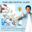 JDiction UV Resin, 300g New Formula Crystal Clear Resin for Jewelry Making — 2