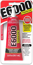 Glue W/Tips E6000 1oz,Clear,2 Pack — 7