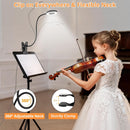 Woputne Desk Lamp Clip on Light for Bed Book Reading (Black) — 4