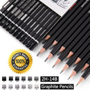 PANDAFLY Drawing Sketching Pencil Set, 12 Pack, Graphite Pencils (14B - 2H) — 3