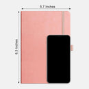 RETTACY Blank Journal Notebook, 192 Pages, A5 Medium Size (5.7'' x 8.3'') | Unlined | Pink — 8