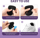Heel Pads for Shoes Men Women - Kimihome 6 PCS Heel Grips Cushion Protectors for Womens Shoes Too Big Non Slip Tennis Sport Running Work Shoe Inserts Prevention for Blister Friction Foot Pain (Black) — 2