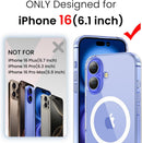 toushion 3 in 1 for iPhone 16 Case Clear photo 2