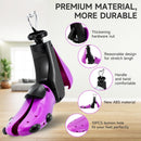 Shoe Stretcher Men, Women Leather Boot Stretcher for Wide Feets, Shoe Tree Adjustable Boot Widener Stretcher | purple | 2 Pack — 2