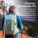 Osprey Tempest 11L Women's Lightweight Hiking Backpack, Black OS | 11L - Standard Fit | Black/Coal Grey — 3