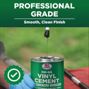 HH-66 Vinyl Cement 32 oz - Waterproof PVC & Vinyl Glue for Pools, Tarps — 7