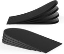 Adjustable Heel Lift Inserts- Bukihome Orthopedic Shoe Lifts,Black,1 Pair,M — 1