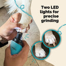 LuckyTail Dog Nail Grinder, Whisper-Quiet, Low-Vibration Trimmer with Light — 6