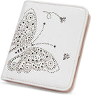 KITEVIUN Small RFID Wallet Women Ultra Thin Slim Womens Wallet Mini Compact Bifold - White — 1