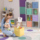 Sorbus Cube Storage Bin, Fabric, 6 Pack (11 Inch, Pastel Multi-Color) — 2