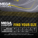 MEGAComfort Puncture Resistant Insoles for Men & Women – Anti-Fatigue Memory Foam for Composite Toe Work Shoes – Meets ASTM — 6