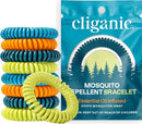 Cliganic Mosquito Repellent Bracelets for Kids & Adults, Natural, 10 Pack — 1