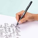 Tombow 62038 Fudenosuke Brush Pen, 2-Pack. Soft and Hard Tip Fudenosuke Brush Pens for Calligraphy and Art Drawings | 2 Count (Pack of 1) | Black — 6