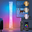 WORLD WIN Floor Lamp, 61'' Smart RGB LED Corner Lamp with Music Sync and 16 Million DIY Colors, 3 Color Temperature,… — 1