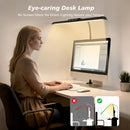 MOICO LED Desk Lamp with Clamp for Office Home- — 8