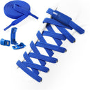 Neo-wows No Tie Shoelaces Elastic Laces for Kids Adults Athletic Sneakers | Blue — 1