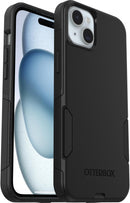 OtterBox iPhone 15 Plus and iPhone 14 Plus Commuter Series Case - Black, Slim & Tough, Pocket-Friendly, with Port Protection — 5